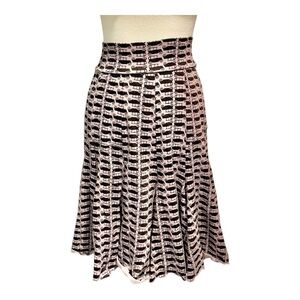 ModCloth Effie’s Heart Classic Car Print  Skirt Pockets Women’s XL